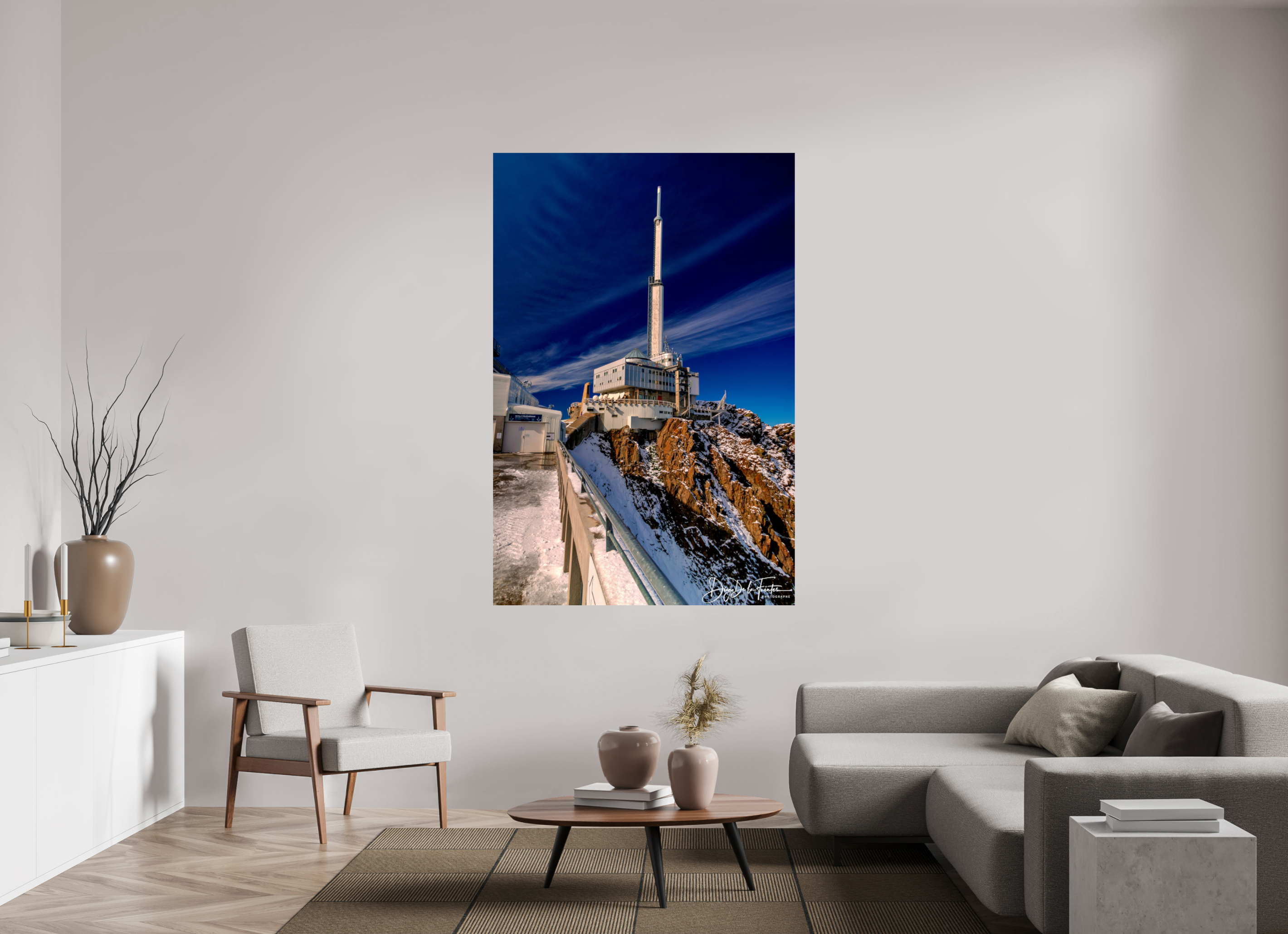 120 x 180 cm, Diego De la Fuintes Pic du Midi de Bigorre - – Le Vaisseau des Étoiles