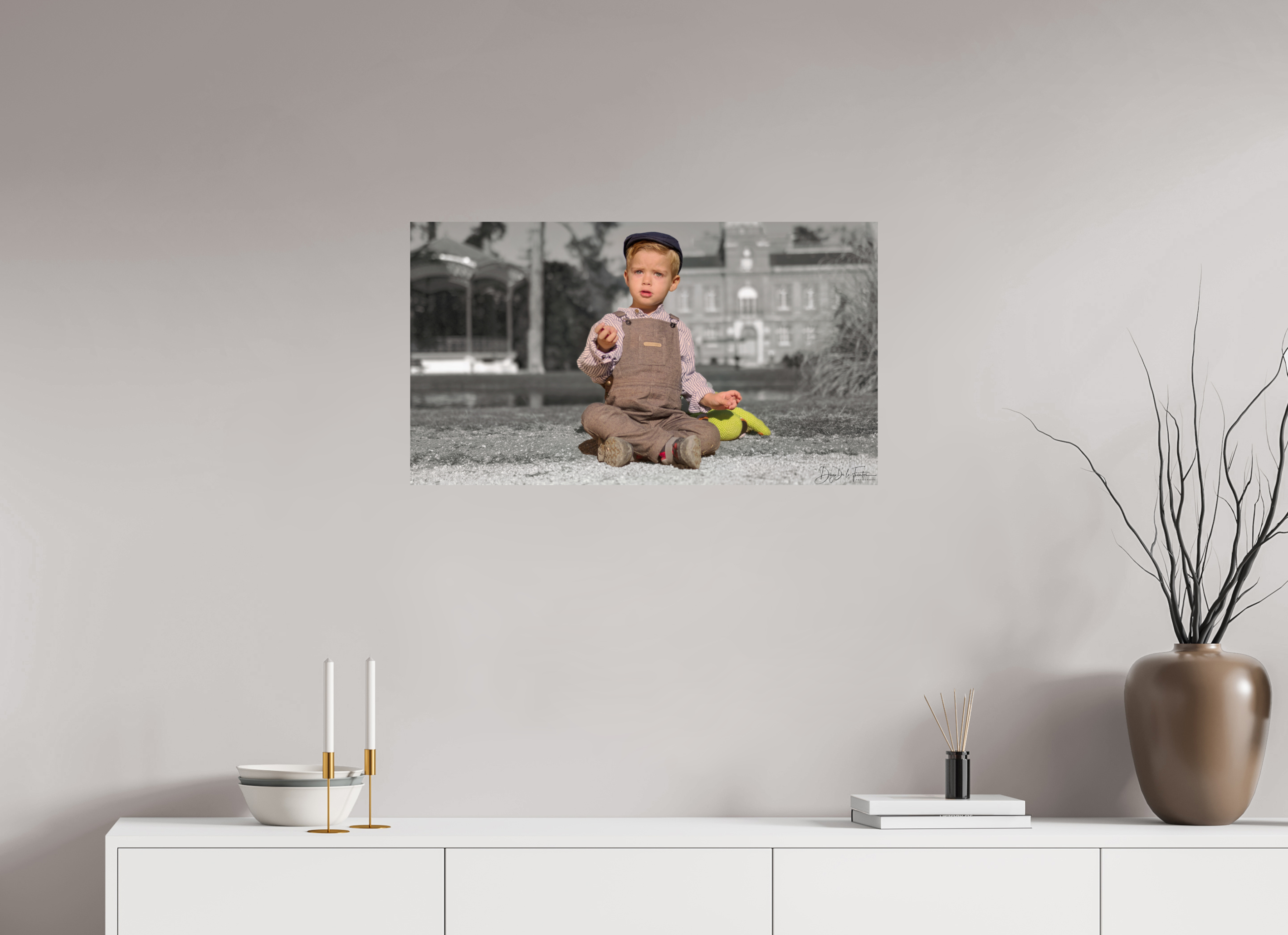 80 x 45 cm, Diego De la Fuintes Regard d'Innocence – Le Petit Gavroche