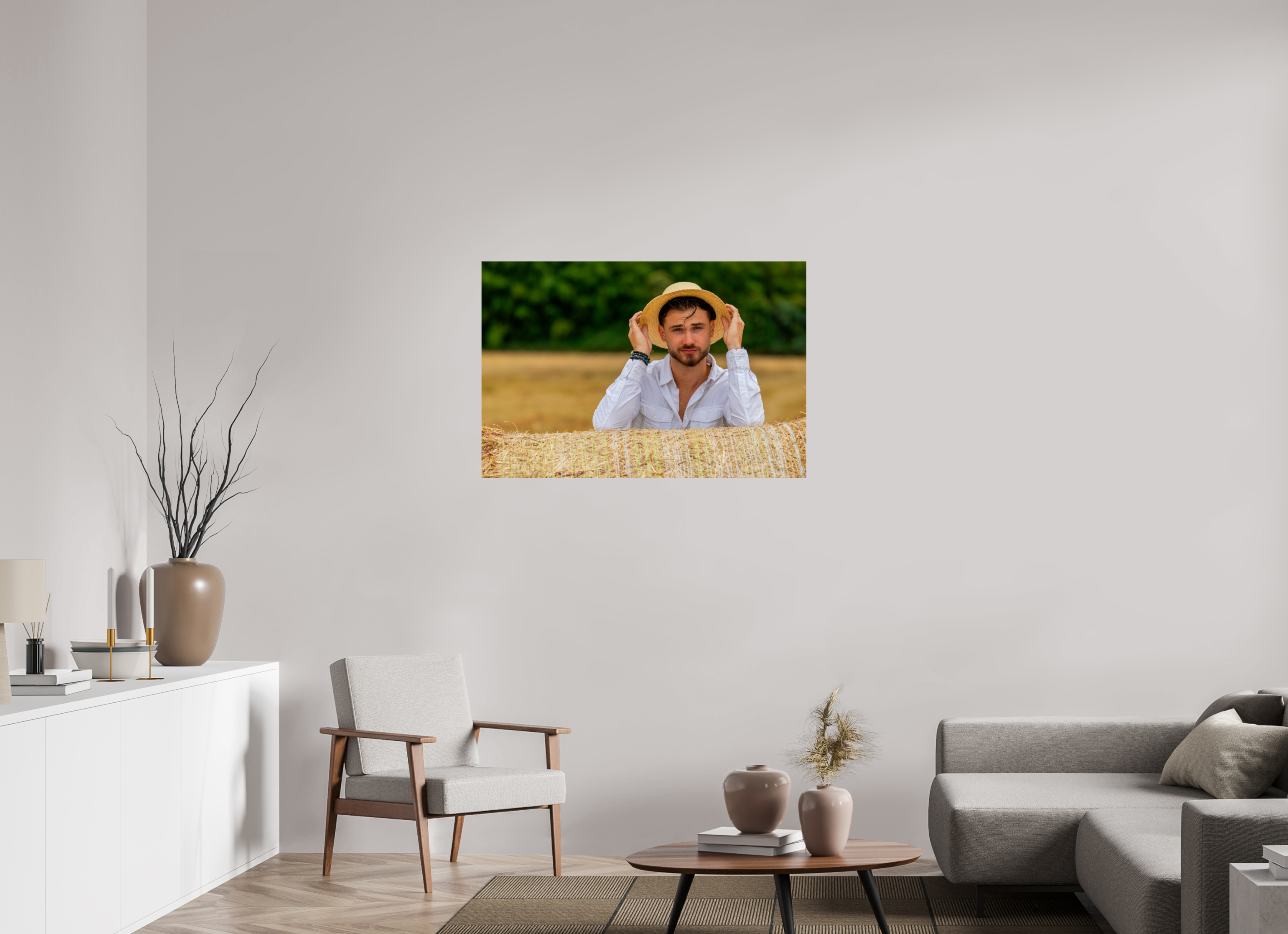 105 x 70 cm, Diego De la Fuintes L'Instant Suspendu