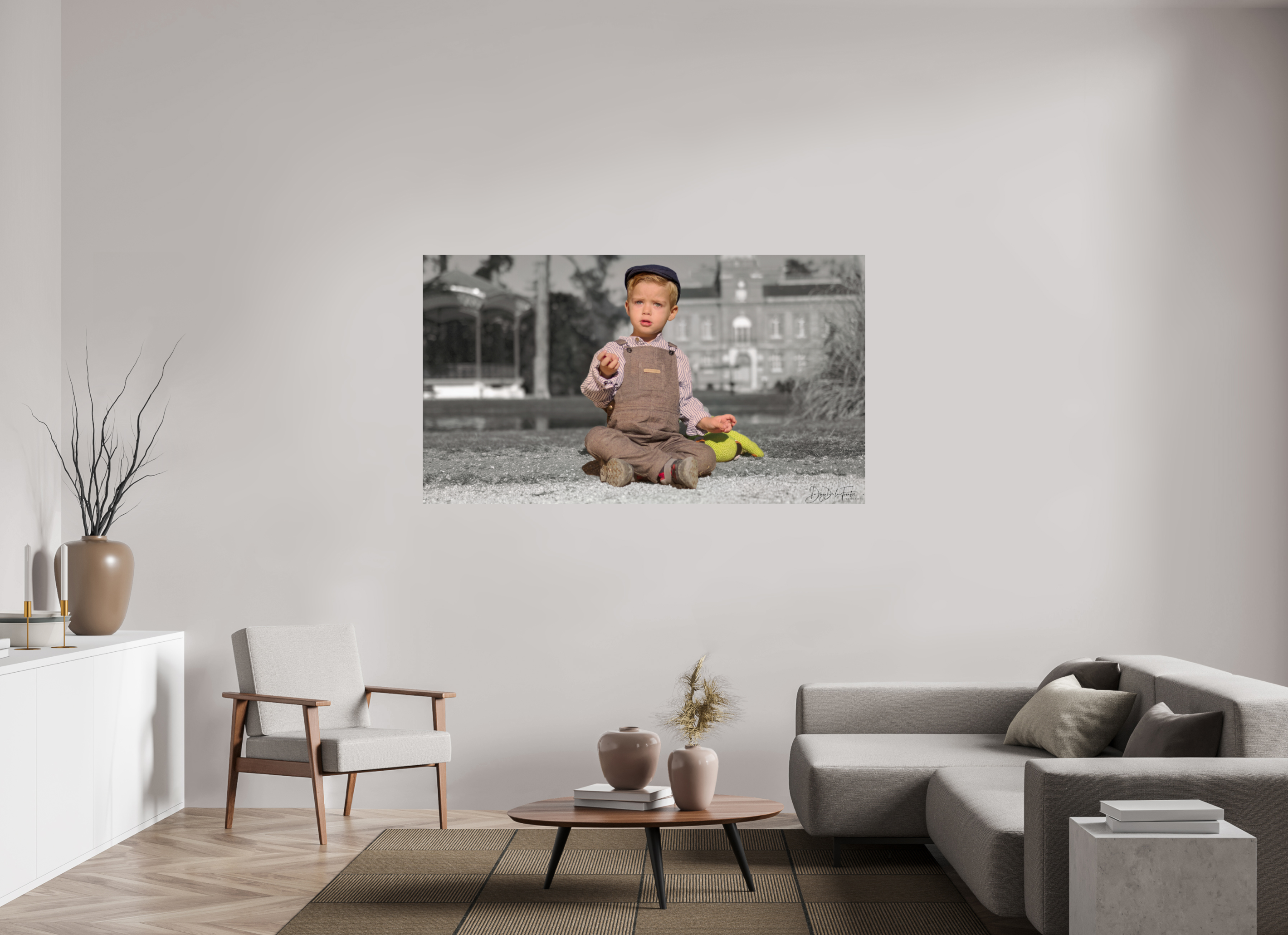 176 x 99 cm, Diego De la Fuintes Regard d'Innocence – Le Petit Gavroche
