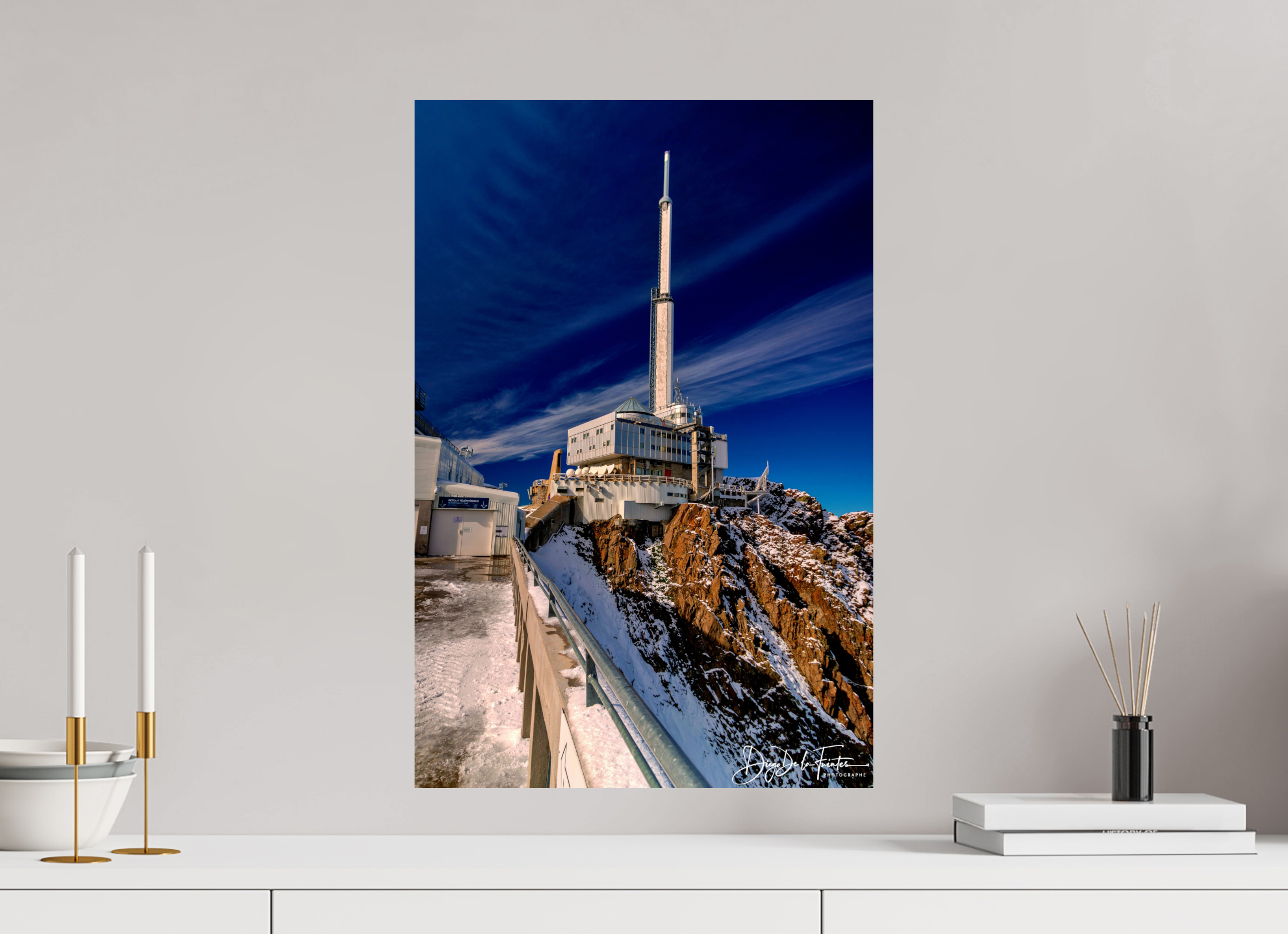 40 x 60 cm, Diego De la Fuintes Pic du Midi de Bigorre - – Le Vaisseau des Étoiles