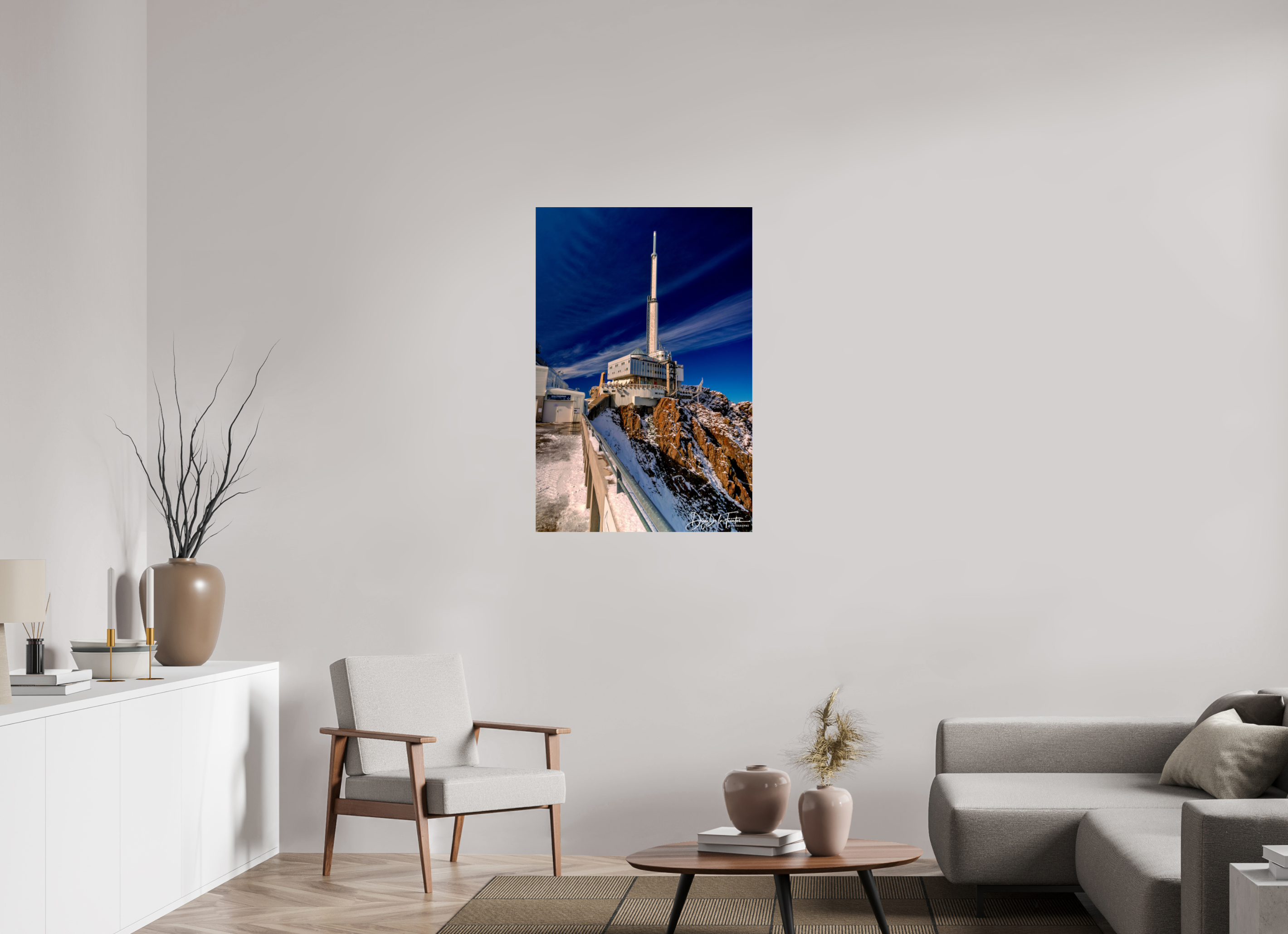 70 x 105 cm, Diego De la Fuintes Pic du Midi de Bigorre - – Le Vaisseau des Étoiles