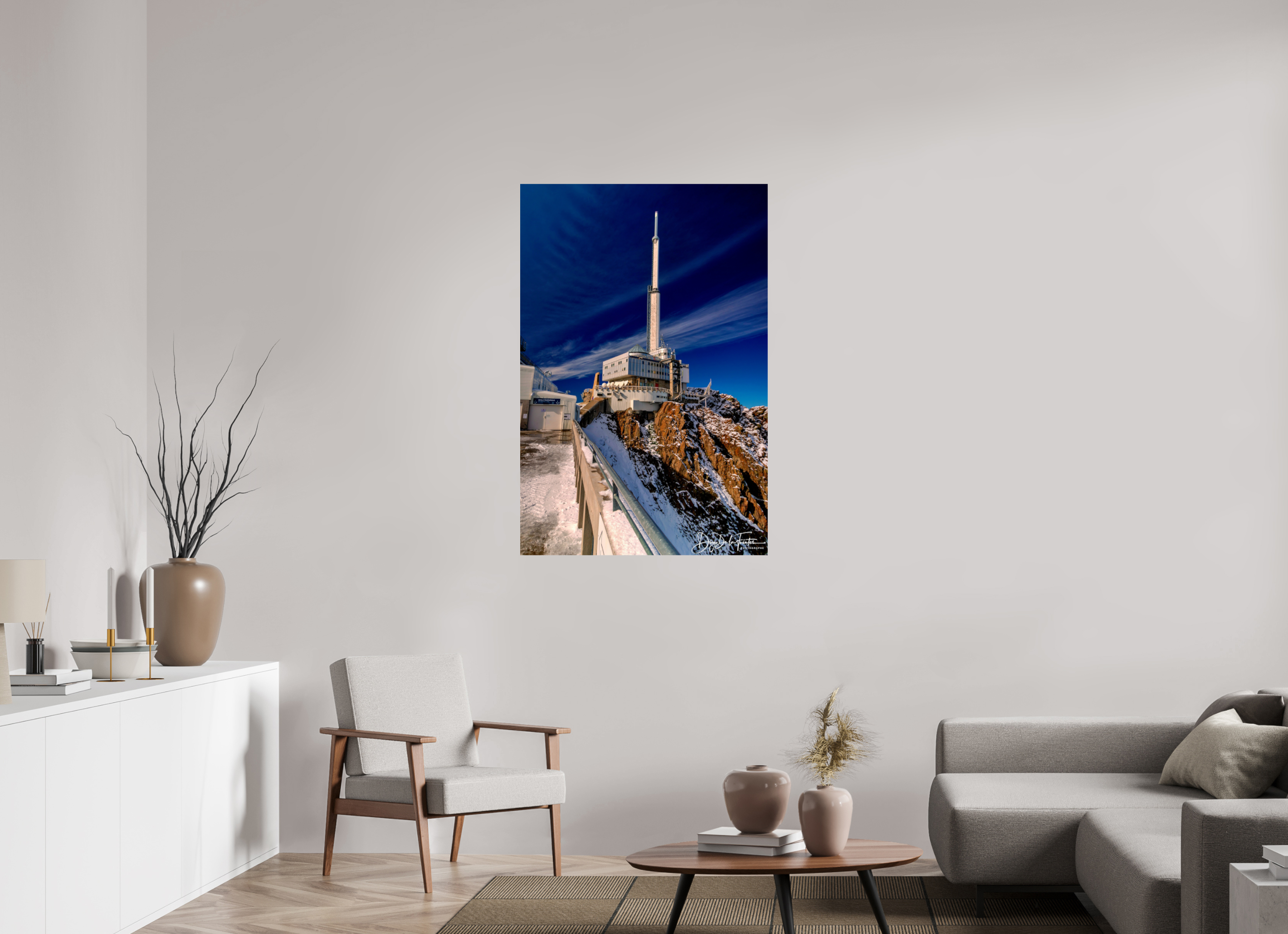 80 x 120 cm, Diego De la Fuintes Pic du Midi de Bigorre - – Le Vaisseau des Étoiles