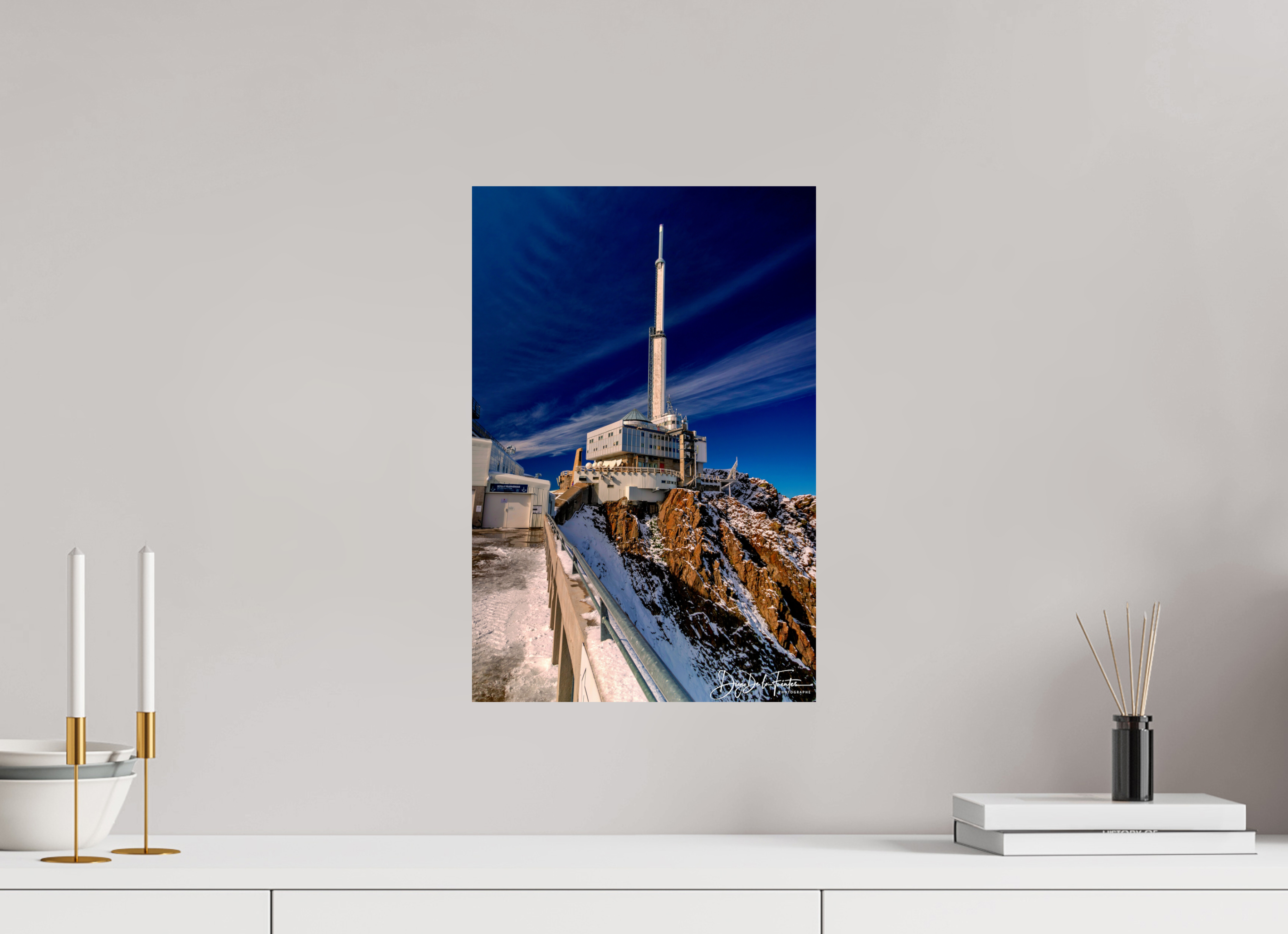 30 x 45 cm, Diego De la Fuintes Pic du Midi de Bigorre - – Le Vaisseau des Étoiles