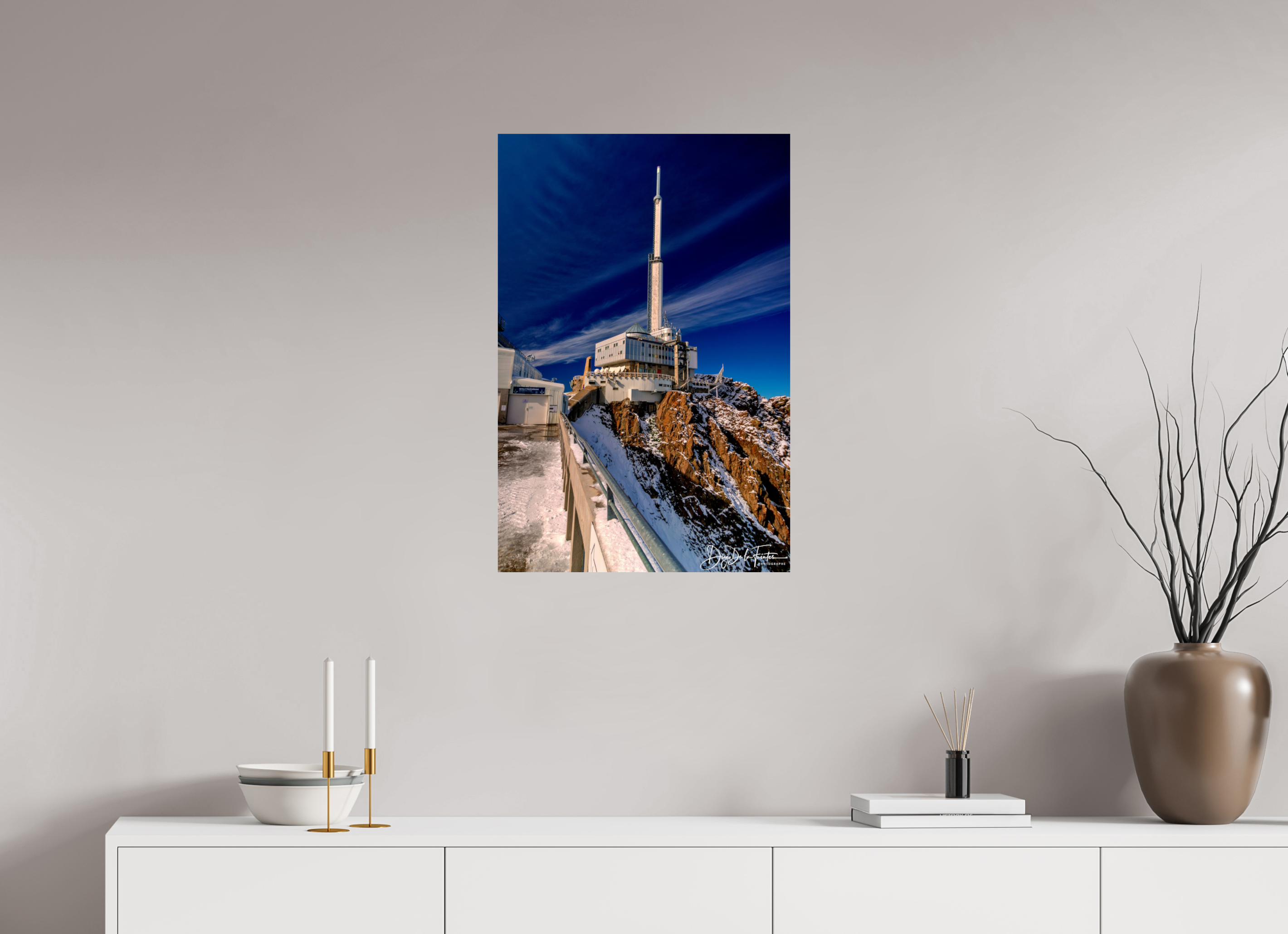 50 x 75 cm, Diego De la Fuintes Pic du Midi de Bigorre - – Le Vaisseau des Étoiles